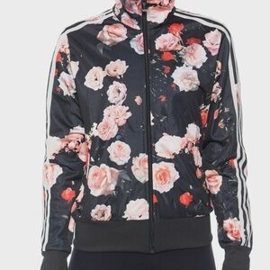 Adidas firebird roses jacket sz S